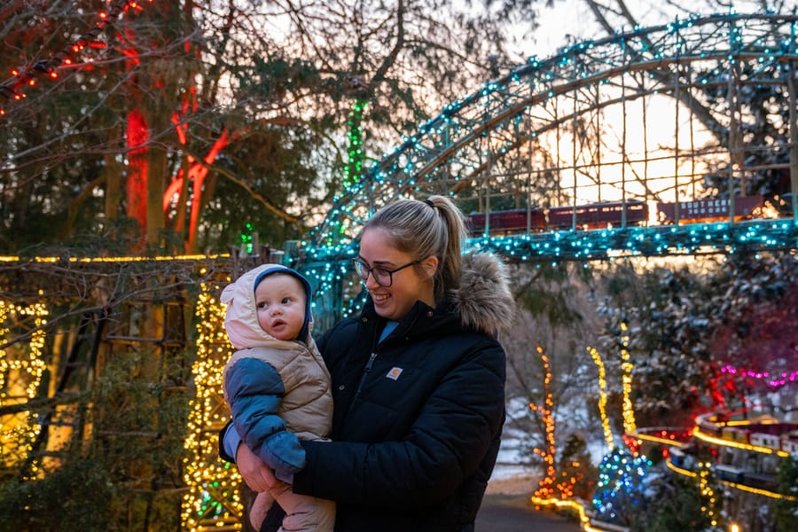 Morris Arboretum Holiday Garden Railway