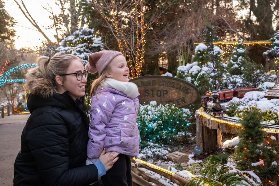 Morris Arboretum Holiday Garden Railway