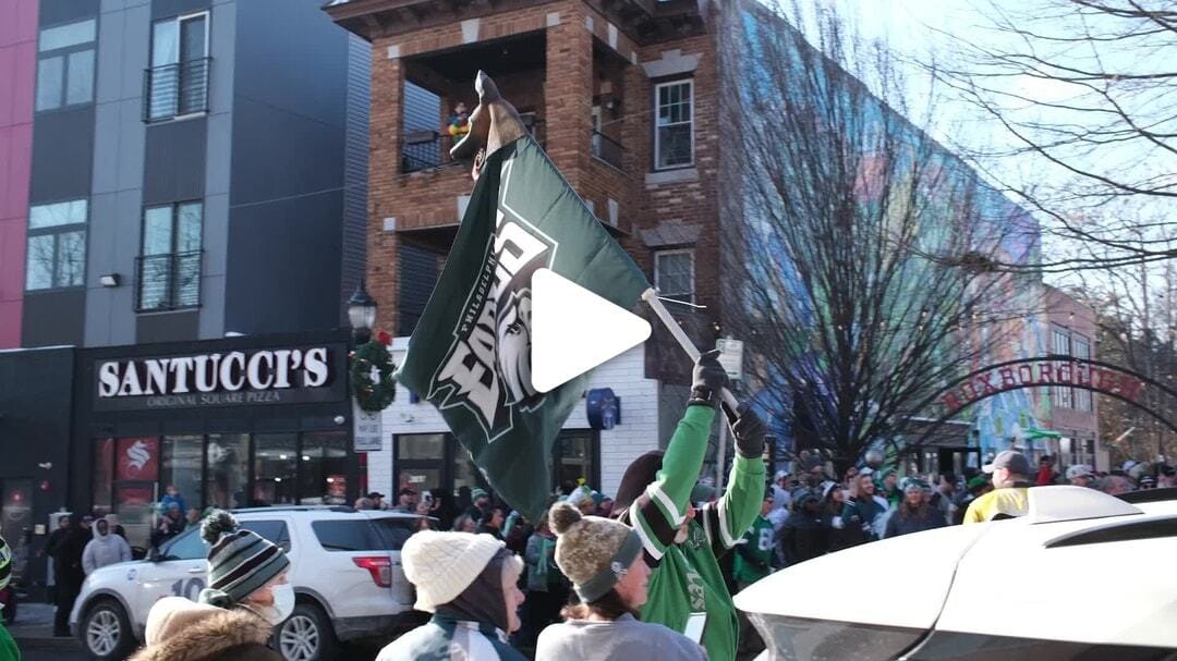 Eagles Rally Bus