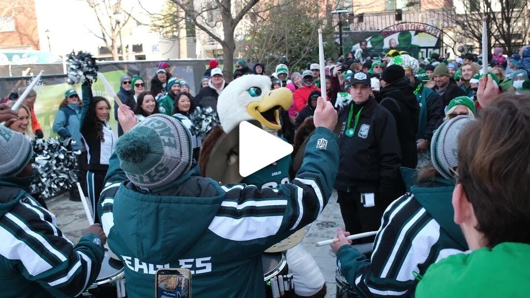 Eagles Rally Bus