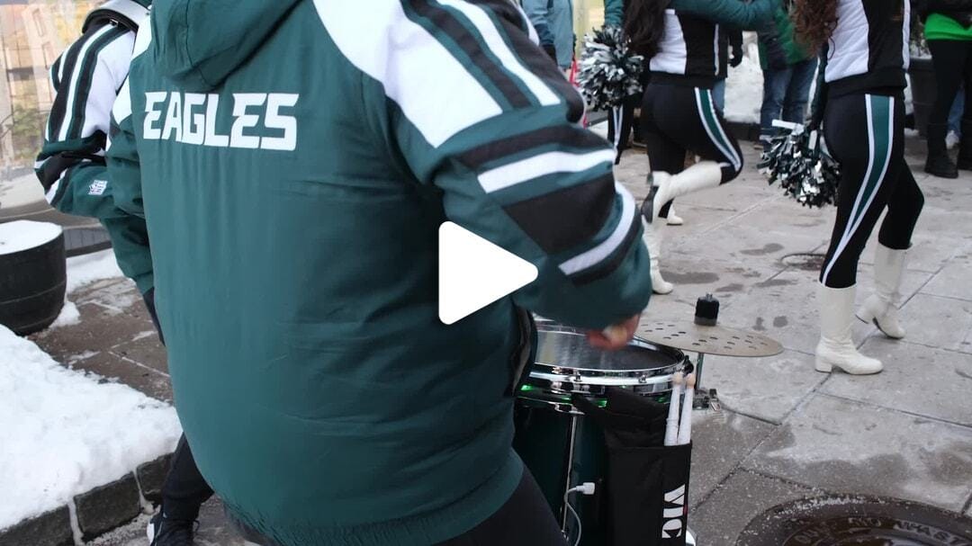 Eagles Rally Bus