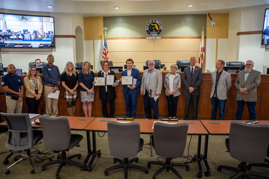 Hero of the Day Life Saving Award Certificate - Brody McManmon & Jane DeClercq