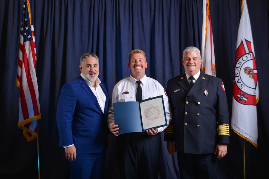 SCFD Class 1224 Badge Pinning Ceremony