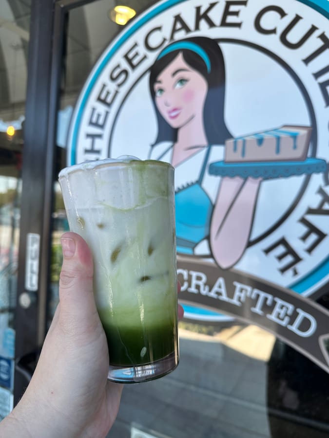Matcha at Cheesecake Cutie