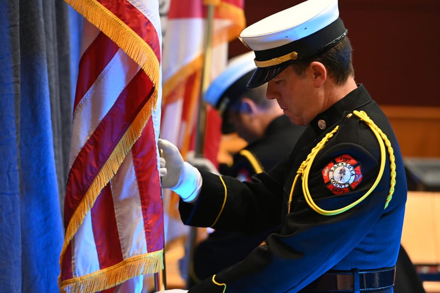 SCFD Class 1224 Badge Pinning Ceremony