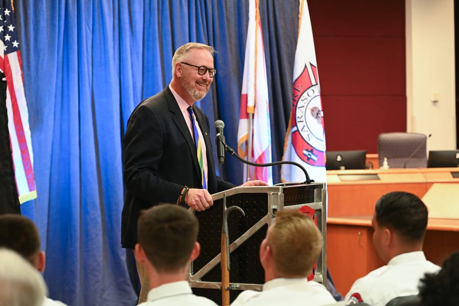 SCFD Class 1224 Badge Pinning Ceremony