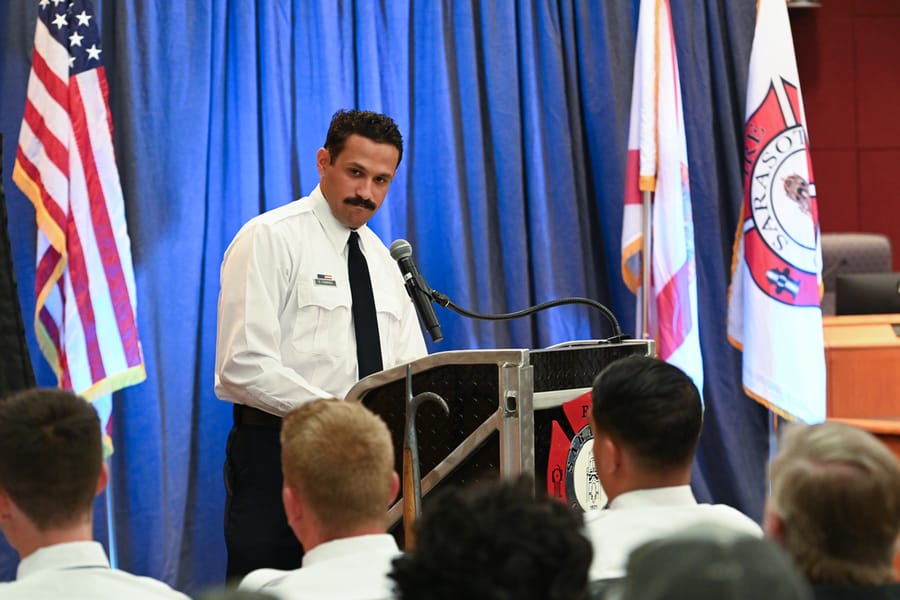 SCFD Class 1224 Badge Pinning Ceremony