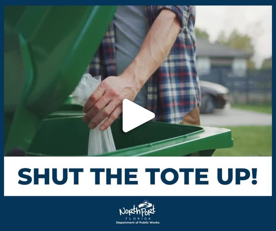 SHUT THE BIN