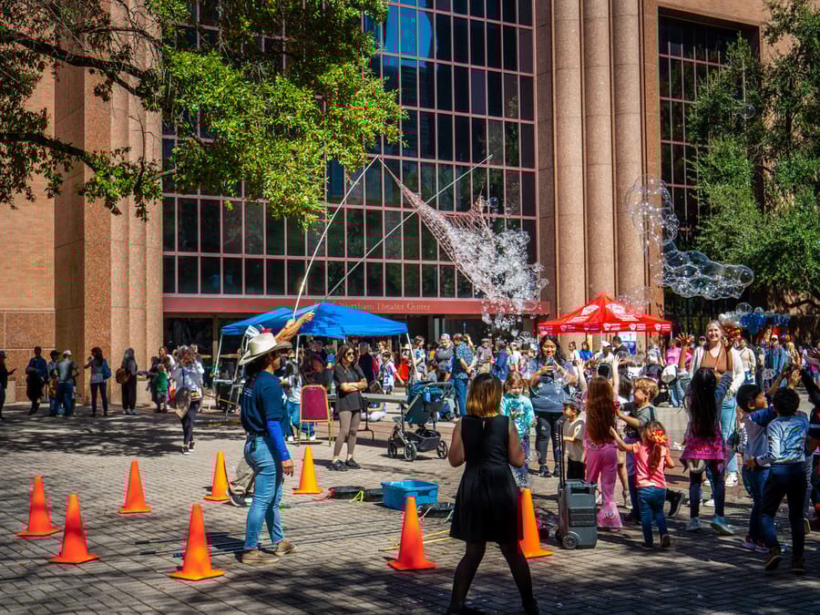 Wortham_Theater_Center_Fish_Plaza_Open_House_3