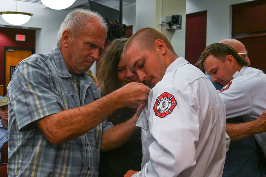 20250425 Badge Pinning - Class 225