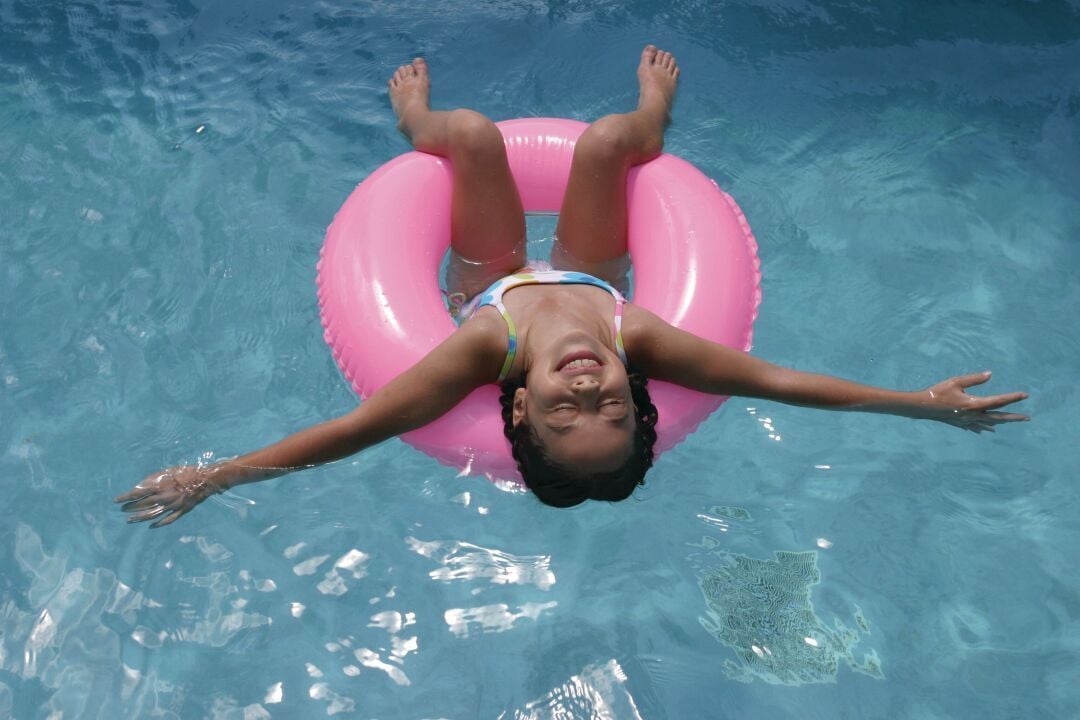 Floaty in Pool