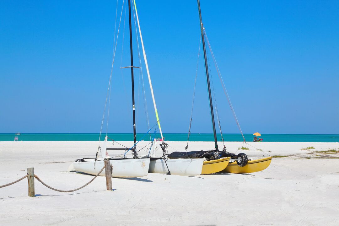 Catamarans on Sand
