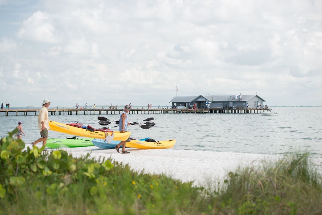 Kayaking at AMI Pier