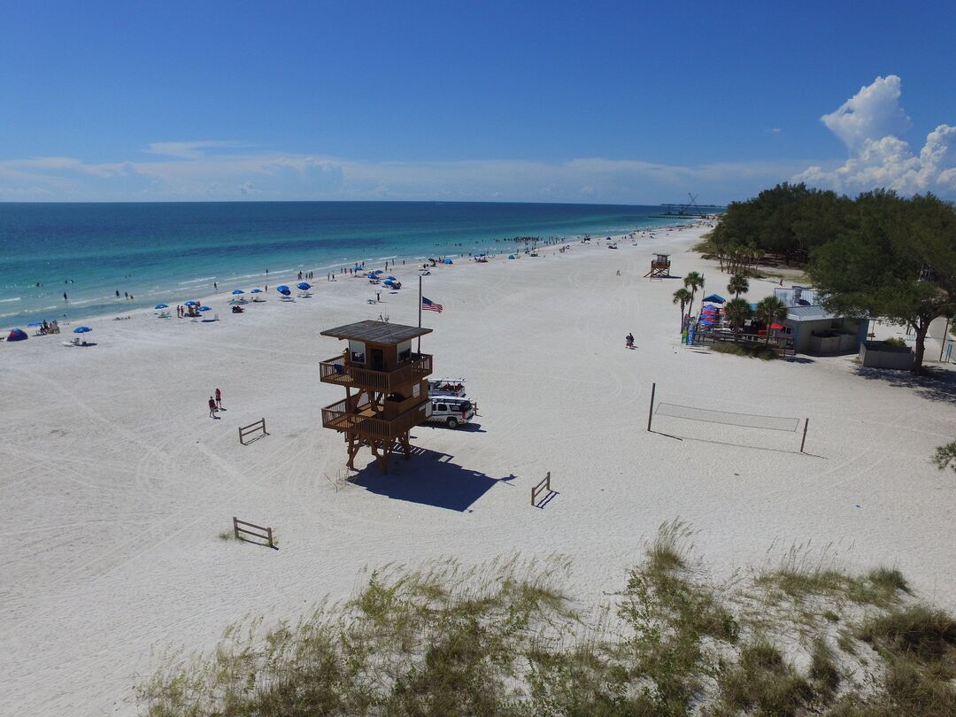 Lifeguard Stand at Manatee Beach