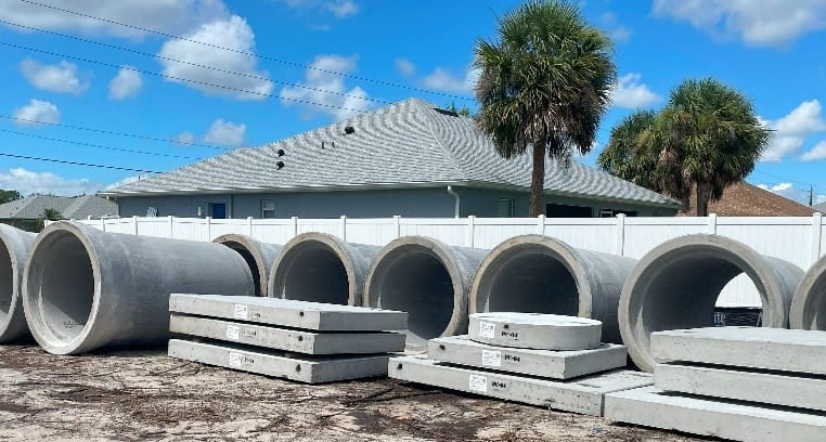 precast pipes