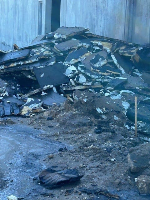 10-31-25 Utilities building fire 1