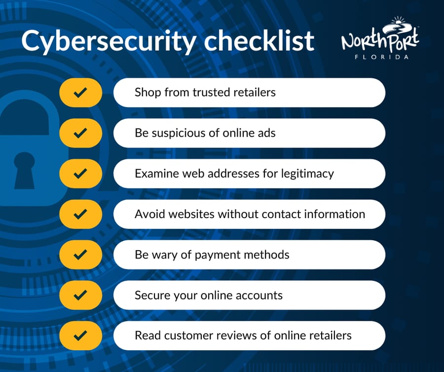 Cybersecurity checklist FB post - 1