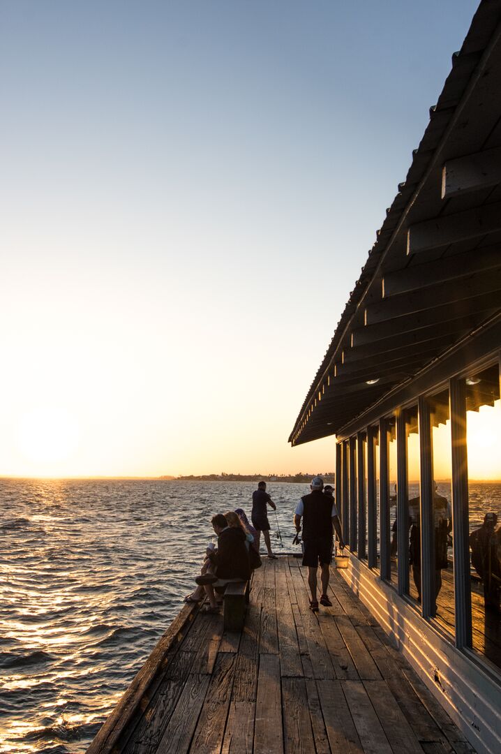 City Pier Sunset