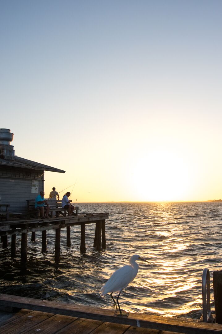 City Pier Sunset