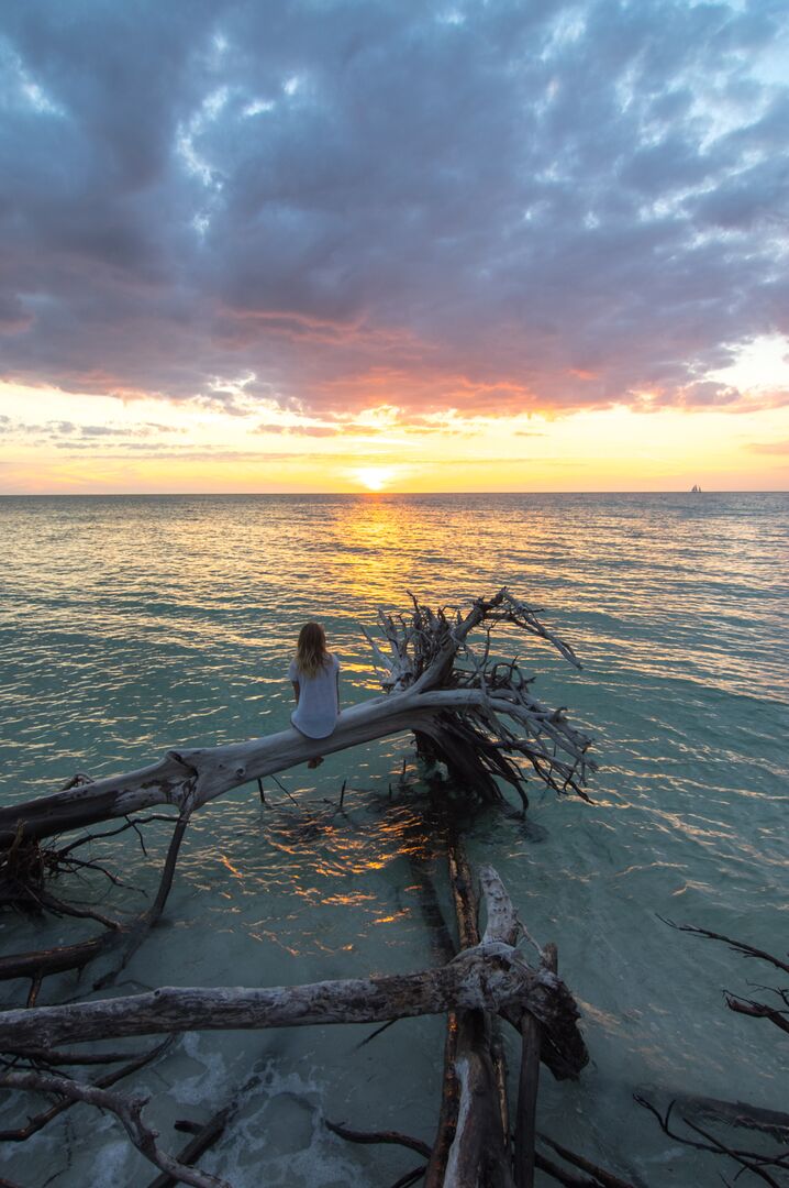 Sunset at Greer Island