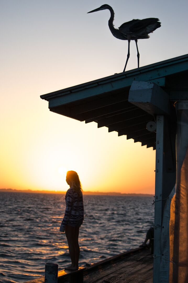 City Pier Sunset