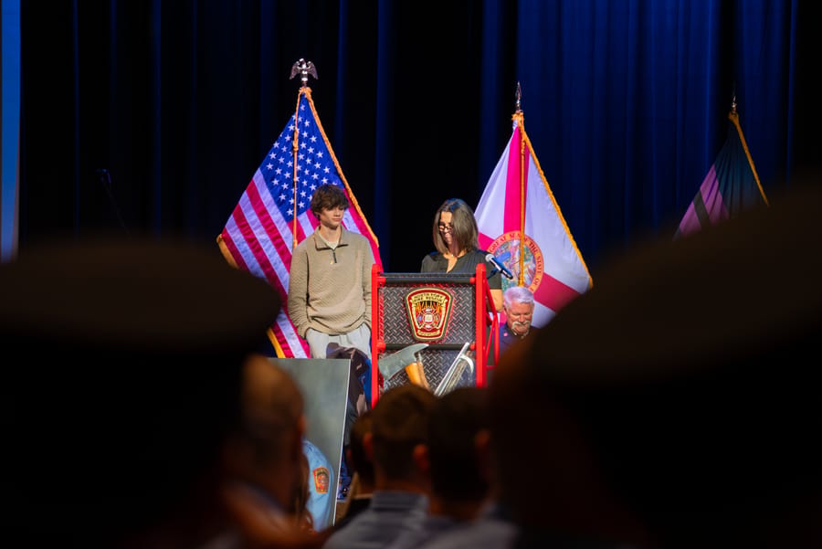 Victor Cleveland Funeral Service_CD-109