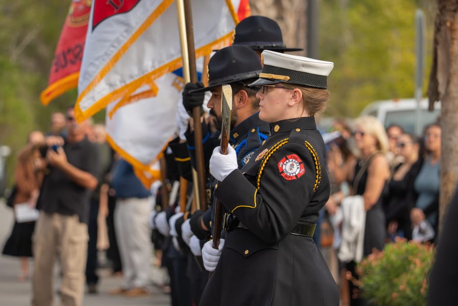 Victor Cleveland Funeral Service_CD-167