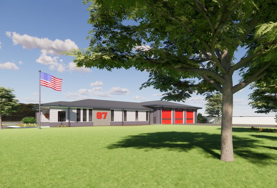 Fire Station 87 rendering