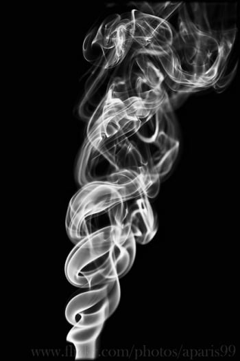 white smoke