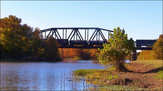 Arkansas and Missouri Railroad - Enroute To Fort Smith