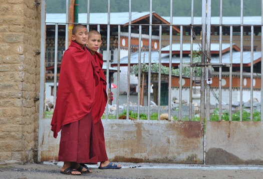 RNS-BHUTAN-MONKS