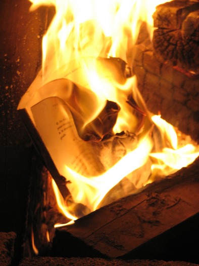 Book burning