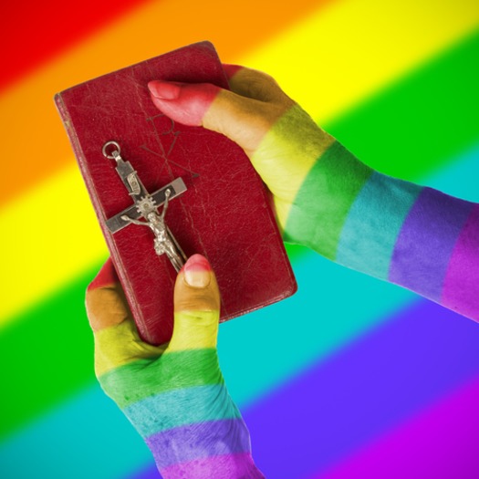 Gay Bible Crucifix