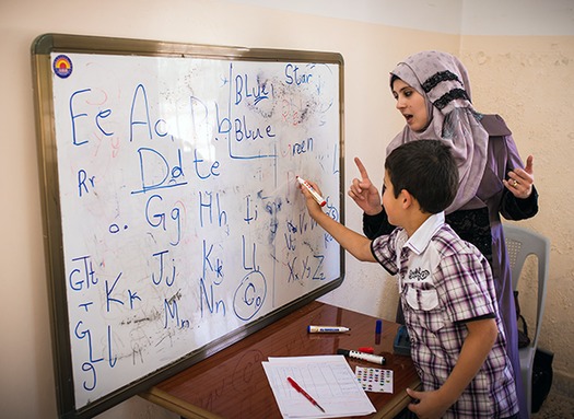 Crying for Their Country - Irbid Remedial Classes