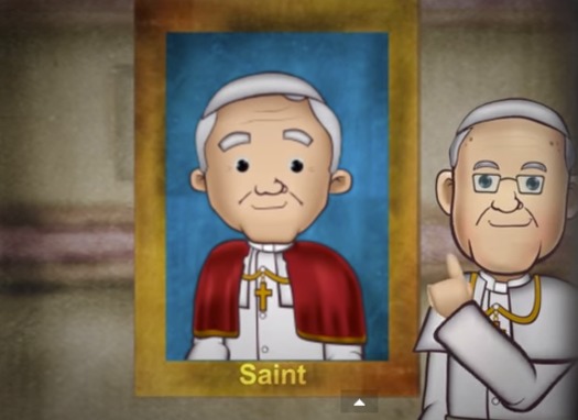 Cartoon popes