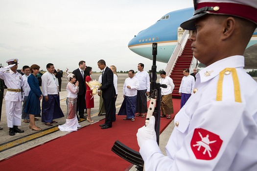 Obama in Burma