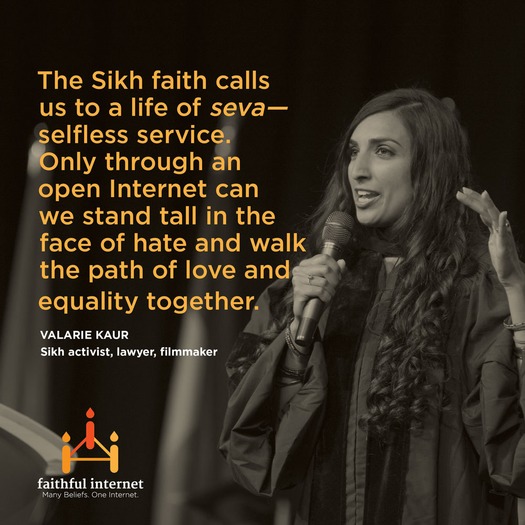Valarie Kaur, Faithful Internet