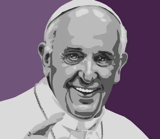 Pope Francis Painting