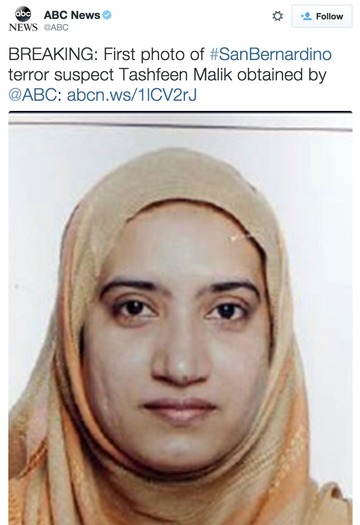 ABC tweet Tashfeen Malik photo_Fotor