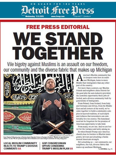 Detroit Free Press Cover