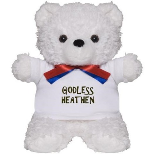Gift Guide godless_heathen_teddy_bear