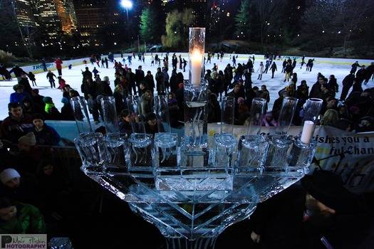 Hannukah on Ice