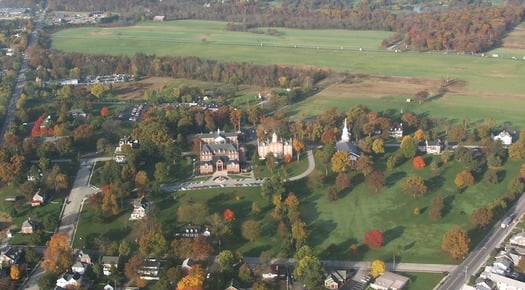 thumb An aerial view of Lutheran Theological Seminary at Gettysburg