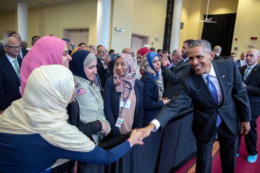 WEB - Obama shaking hands