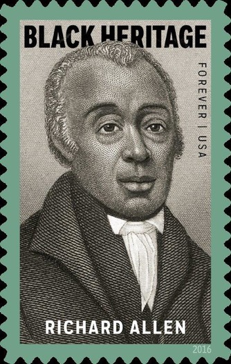 web RNS Richard Allen stamp