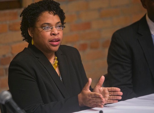 thumb Jennifer Pinckney speaking at Duke University