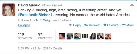 Twitter Bieber