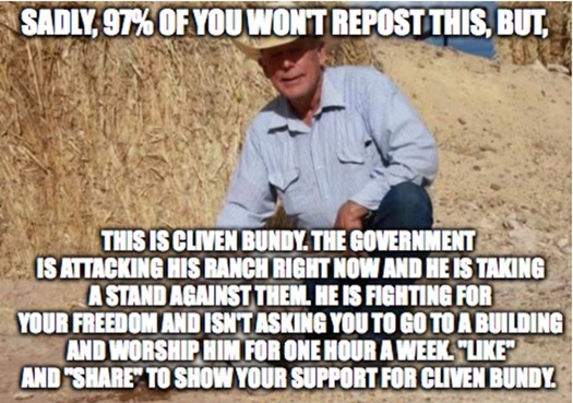 Cliven Bundy meme