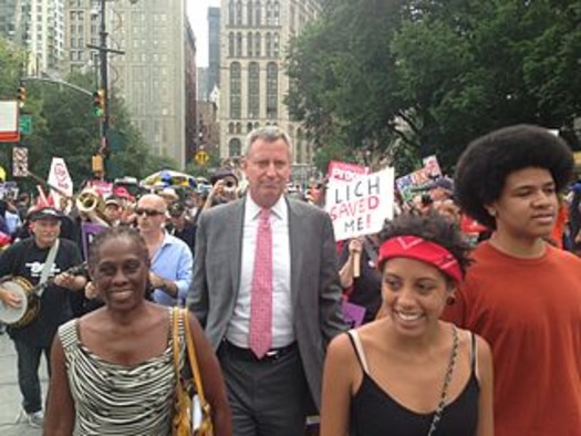De Blasio family