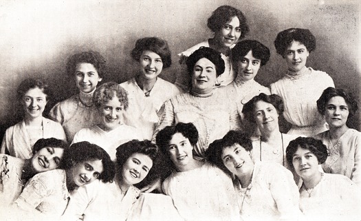 1911 - Tab Choir members on NY trip